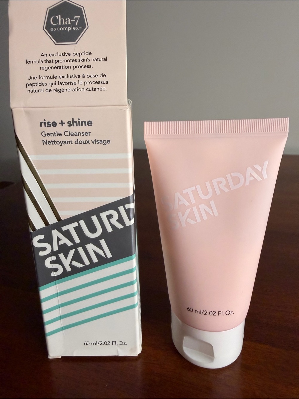 Saturday Skin Rise + Shine Gentle Cleanser — Light Pink Daily Cleanser